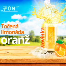 NOVINKA  - Točená limonáda ORANŽ