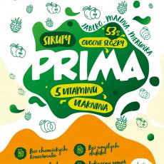 Nová řada sirupů - Sirupy PRIMA